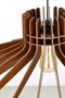 Opviq Boomerang - Walnut
